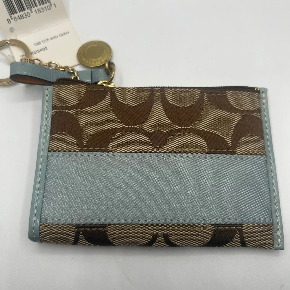 Coach signature stripe